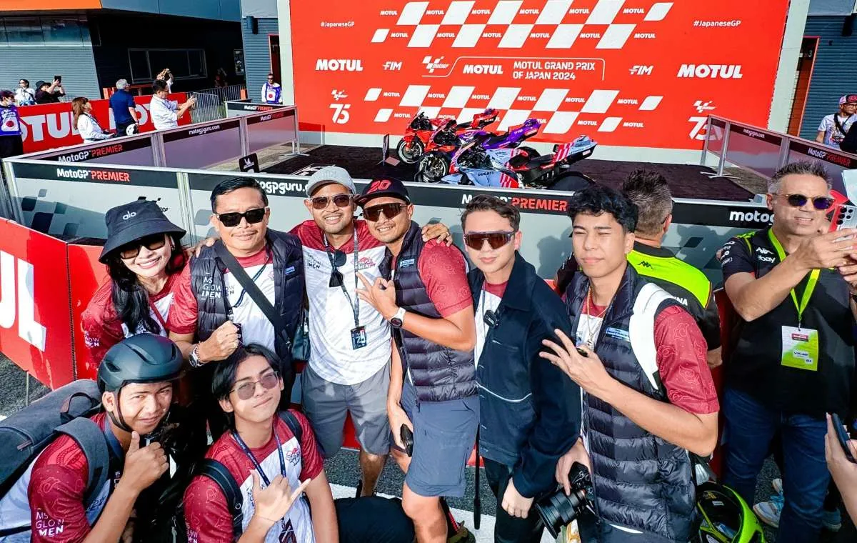 MS Glow for Men Ajak Mitra Bisnis dan Brand Ambassador Nonton MotoGP di Jepang