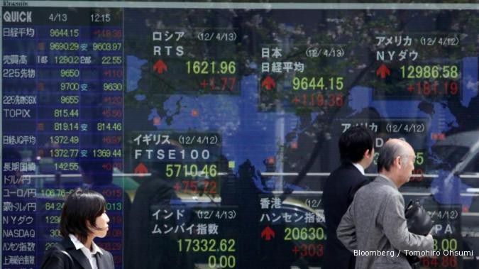 Nikkei mencatat lonjakan terbesar dalam 3 bulan