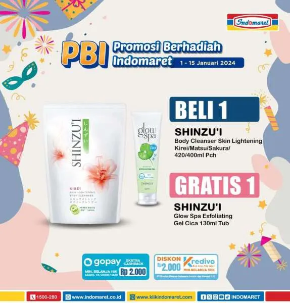 Promo Berhadiah Indomaret Periode 1-15 Januari 2024