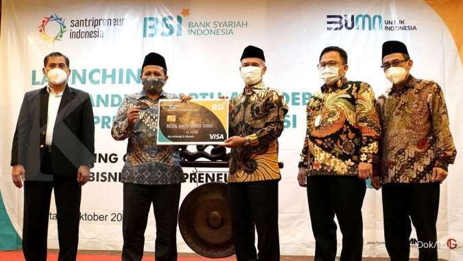 BSI luncurkan co-branding kartu ATM untuk Santripreneur Indonesia
