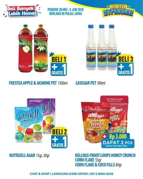 Promo Hypermart Beli Banyak Lebih Hemat Periode 30 Mei-5 Juni 2025