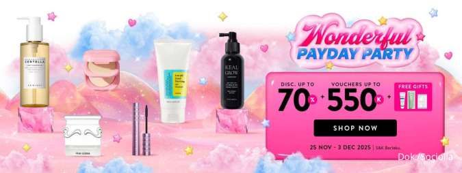 Promo Sociolla Payday 25 November-3 Desember, Cushion-Sunscreen Diskon sampai 70%