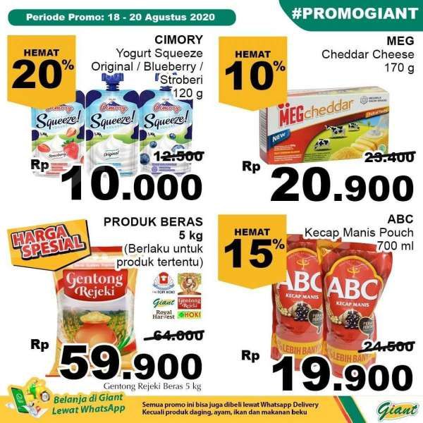 Promo Giant 18 � 20 Agustus 2020 