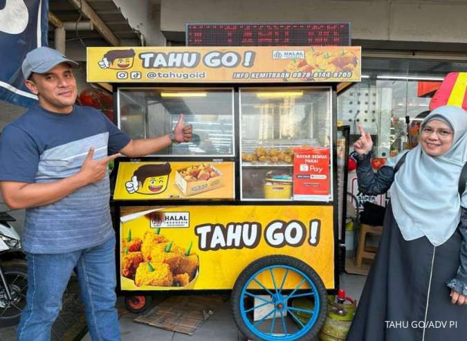 Dalam 2 bulan Sukses buka 3 Gerobak Tahu Go! Langsung tambah 5 Gerobak!