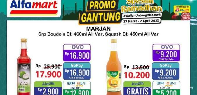 Katalog Promo JSM Alfamart Sabtu 1 April 2023, Promo Gantung Spesial Bulan Ramadhan