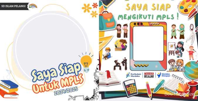  30 Twibbon MPLS SD 2024, Yuk Simpan dan Pakai Bingkai Foto Keren 