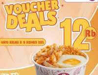 Cuma Hari Ini! Nikmati Bowl Ayam Mentega Rp 12.000 di Promo Solaria Voucher Deals