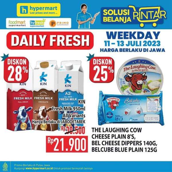 Katalog Promo Hypermart Diskon Weekday Terbaru 11-13 Juli 2023