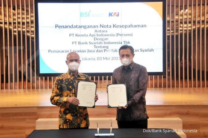 Tingkatkan Kerjasama Bisnis, BSI Gandeng PT KAI dan Anak Usaha Jasa Marga