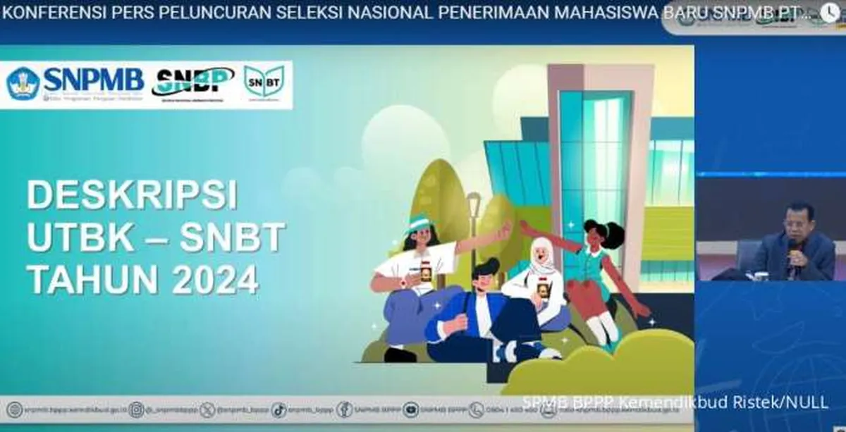 Tata Cara Pendaftaran UTBK-SNBT 2024, Pendaftaran Buka Sore Hari Ini (21/3)