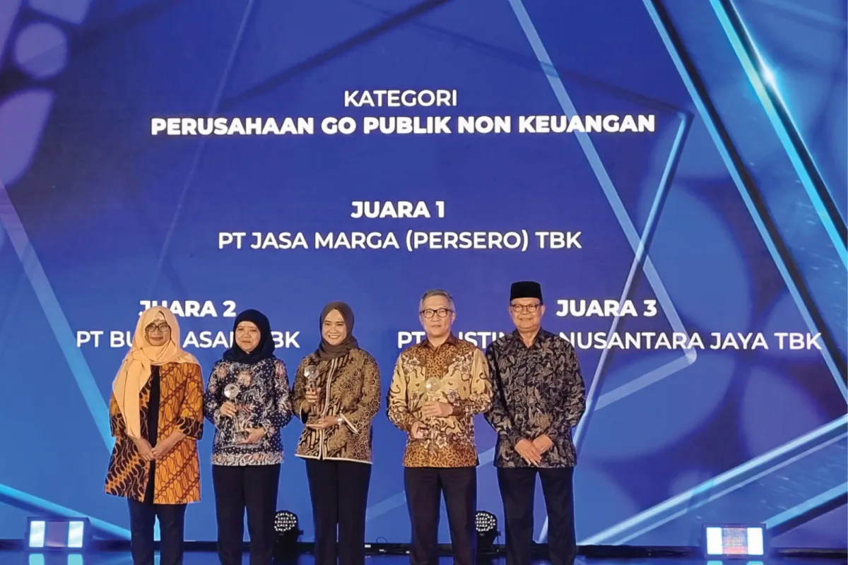 Bukit Asam (PTBA) Raih Annual Report Award 2022