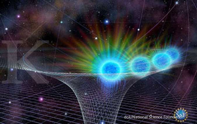Astronom buktikan Einstein benar, cahaya bisa dibelokkan benda besar