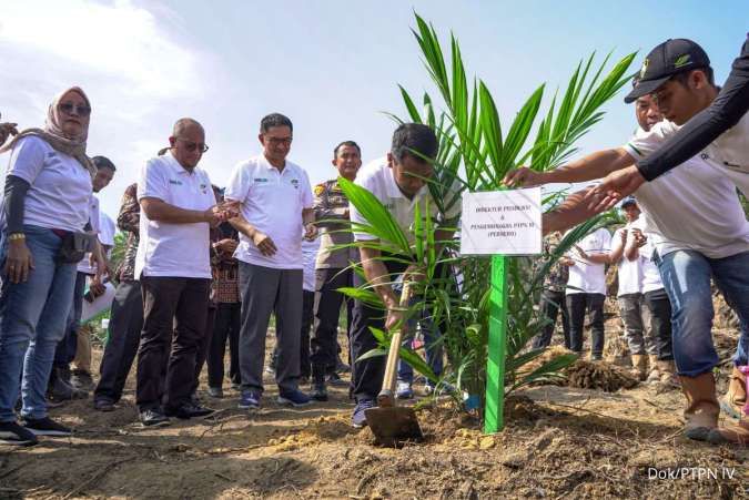 PTPN IV Regional I Lakukan Penanaman Perdana Program PSR Jalur Kemitraan Perkebunan