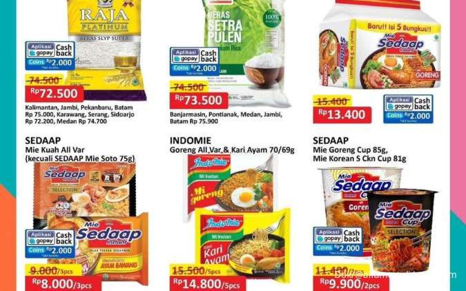 Promo JSM Alfamart Weekend, Beras dan Mie Instan Beli Banyak Lebih Murah Hari Ini