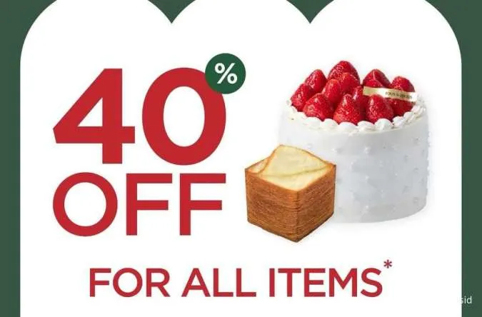 Promo Tous les Jours sampai 25 September, Bawa Pulang Roti Favorit Diskon 40%