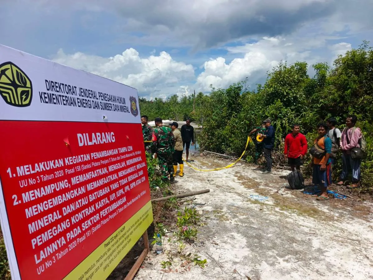 Tekan Risiko Tambang Ilegal, Ditjen Gakkum ESDM Kampanye Hukum di Katingan