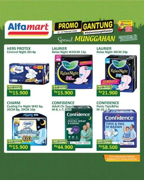 Promo Alfamart Gantung Spesial Munggahan Periode 21-27 Februari 2025