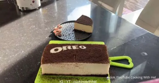 Resep Oreo Cheesecake Ekonomis yang Super Lembut, Auto Lumer di Mulut