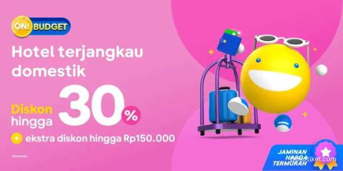 Manfaatkan Promo Tiket.com sampai 21 Mei 2023 dengan Diskon Hotel Domestik 30%