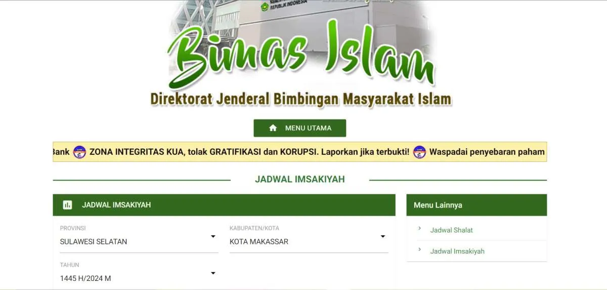 ​Jadwal Buka Puasa Hari Ini, Selasa (12/3) Makassar Ramadan 2024 dari Kemenag