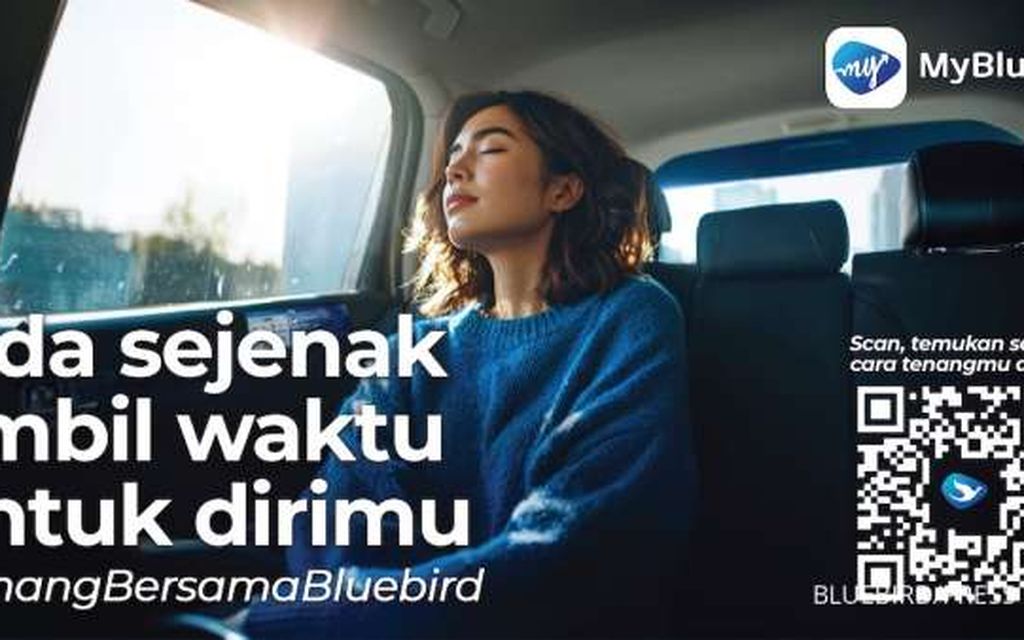  Bluebird Group Ajak Masyarakat Ambil Jeda Lewat Kampanye #TenangBersamaBluebird 