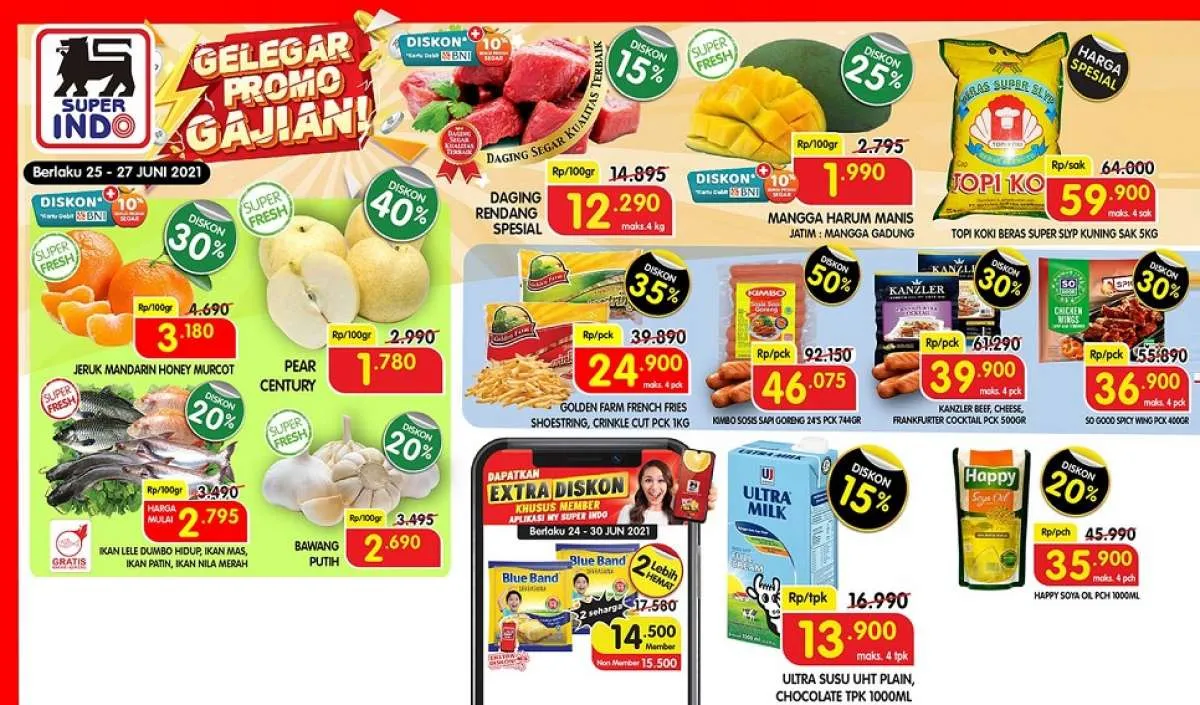 Promo JSM Superindo 25-27 Juni 2021, diskonan weekend!
