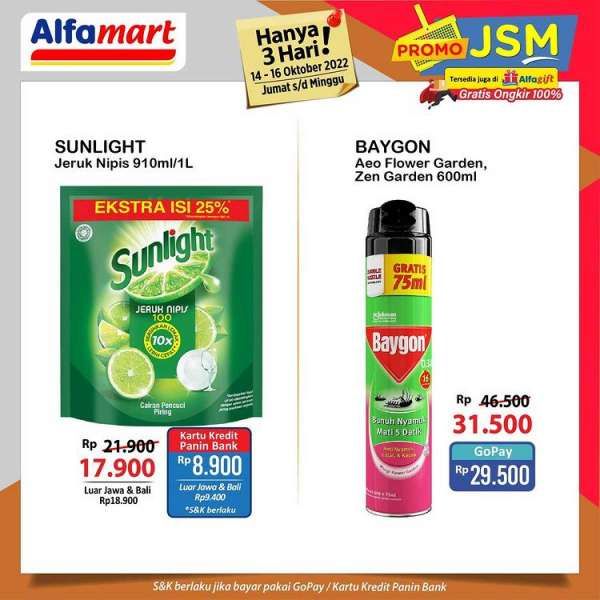 Promo JSM Alfamart 14-16 Oktober 2022