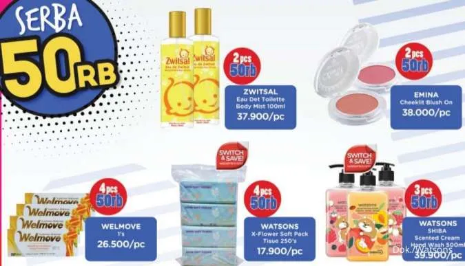 Promo Watsons Weekend Special Periode 20-23 Januari 2022