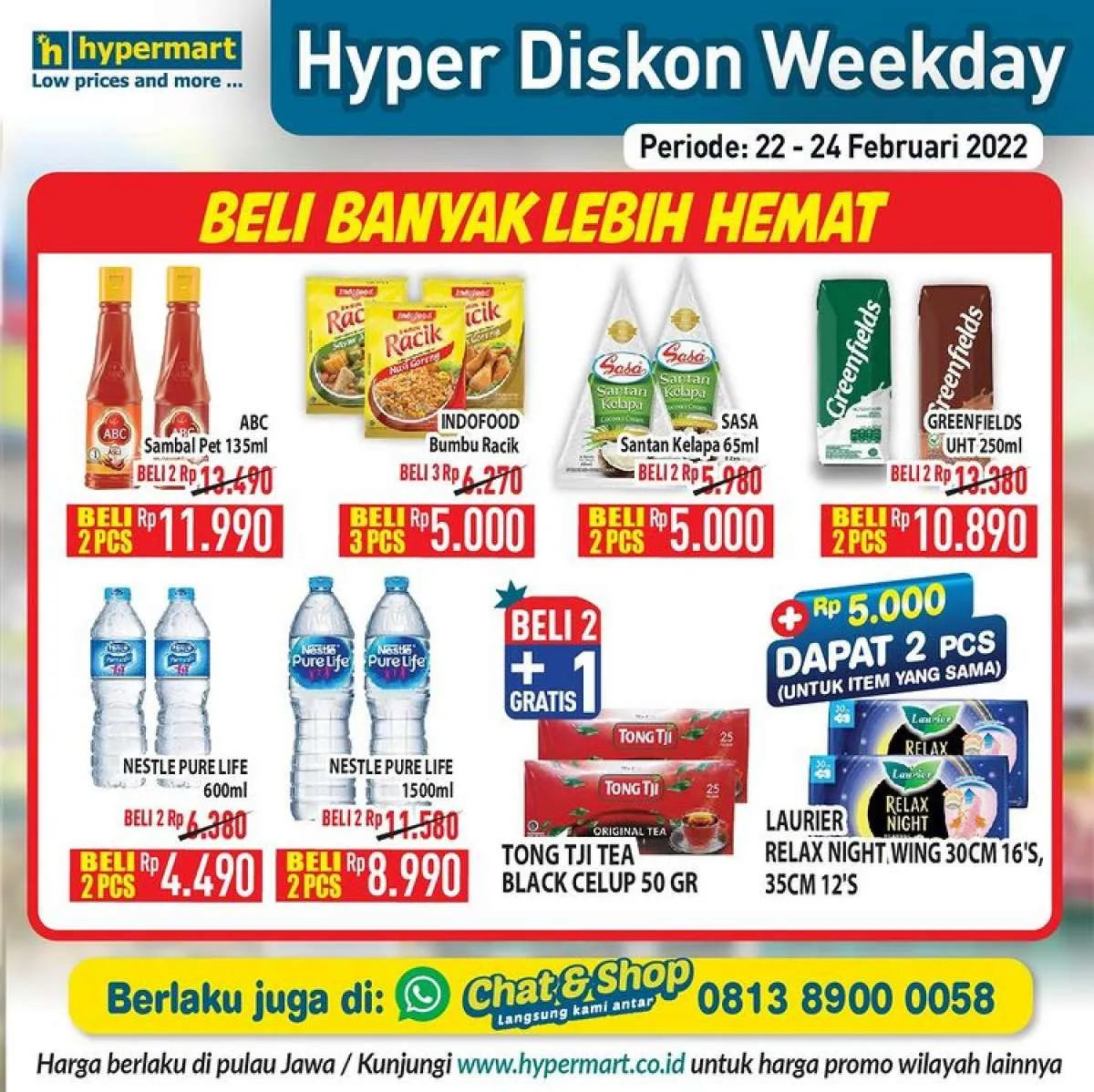 Cek Promo Hypermart Hari Ini (23/2), Ada Banyak Produk dengan Potongan Harga Menarik