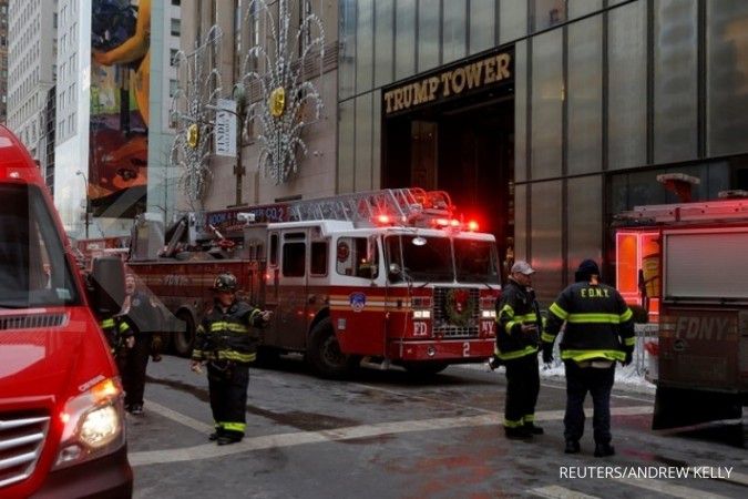 Menara Trump di New York kebakaran, satu orang tewas
