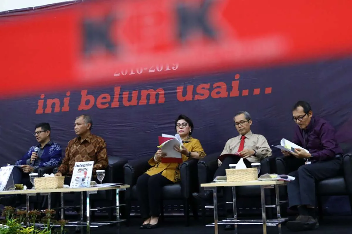 Ketua KPK Agus Rahardjo jelaskan alasan belum melakukan OTT sejak UU baru berlaku 