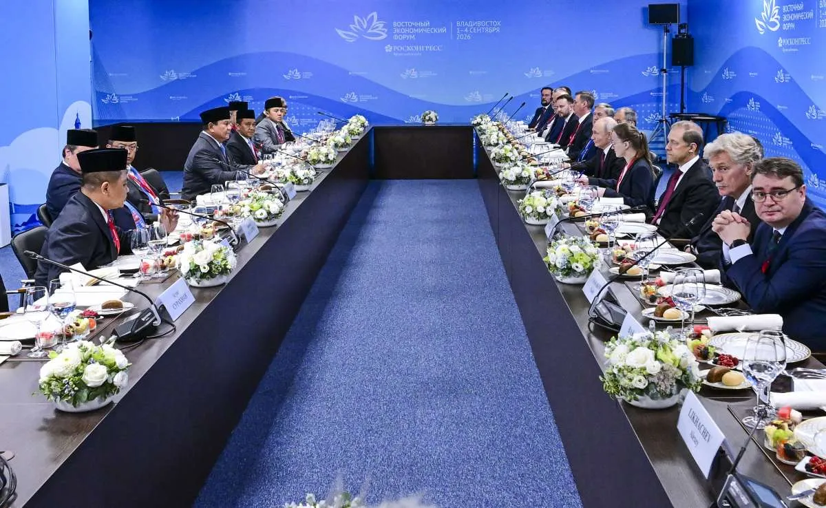 Di Vladivostok, Presiden Prabowo Tegaskan Politik Nonblok