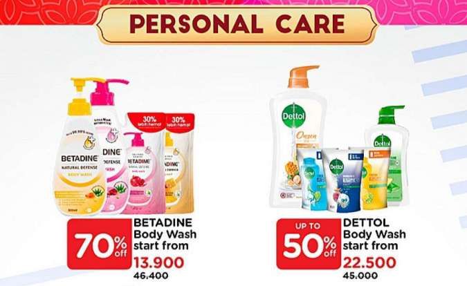 Promo Watsons Parade Ramadan Periode 14-17 April 2022, Berbagai Produk Diskon s/d 70%