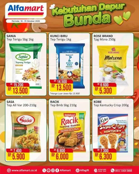 Promo Alfamart Kebutuhan Dapur Periode 16-31 Oktober 2025