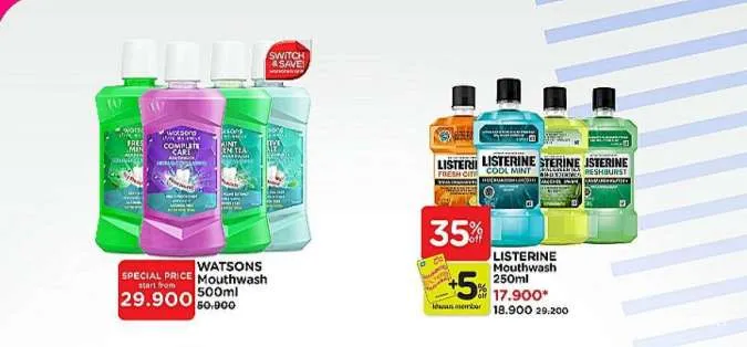 Promo Watsons Weekend Special Periode 15-18 September 2022