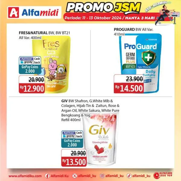 Promo JSM Alfamidi Periode 11-13 Oktober 2024