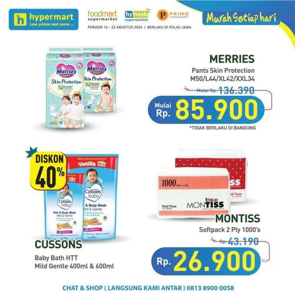 Promo JSM Hypermart Hyper Diskon Weekend Periode 16-19 Agustus 2024