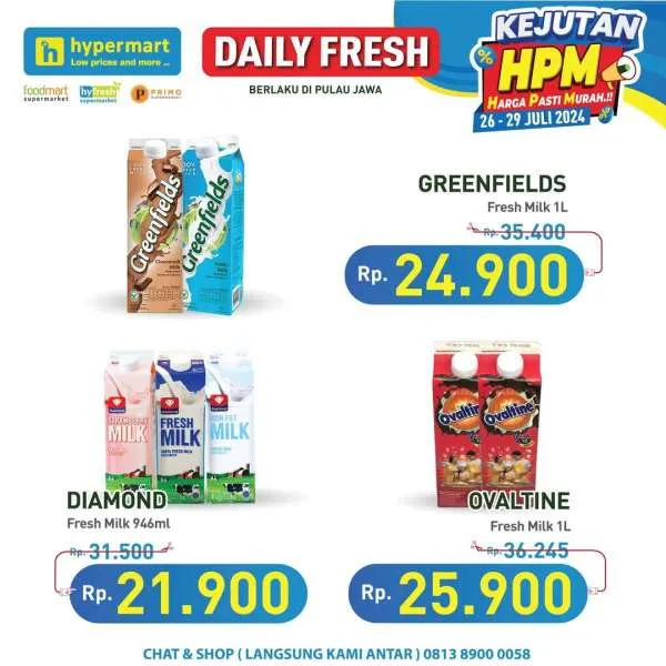 Promo JSM Hypermart Hyper Diskon Weekend Periode 26-29 Juli 2024