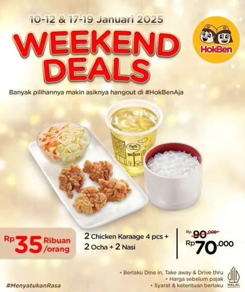 Promo HokBen Weekend Deals 2025