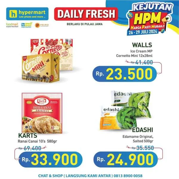 Promo JSM Hypermart Hyper Diskon Weekend Periode 26-29 Juli 2024