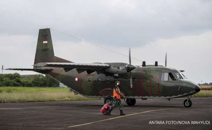 Hujan Buatan Jabodetabek, Pesawat Casa TNI AU Sudah Terbangkan 8000 Kg Garam 