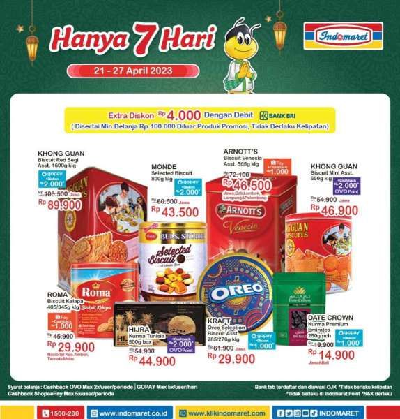 Promo Indomaret Hanya 7 Hari Periode 21-27 April 2023