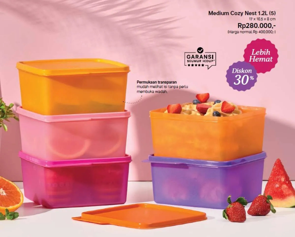 Promo Tupperware September 2023, Inilah Daftar Tempat Makan & Snack Harga Hemat