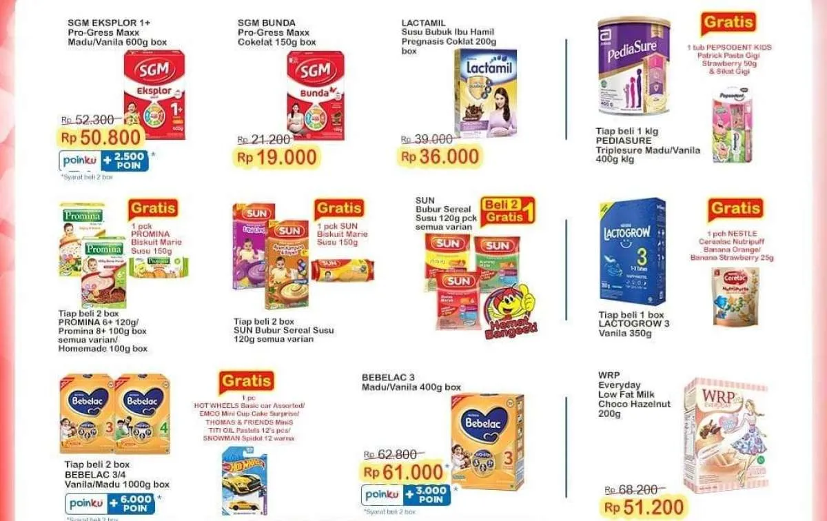 Promo Indomaret terbaru, dapatkan produk super hemat hingga 31 Agustus 2021
