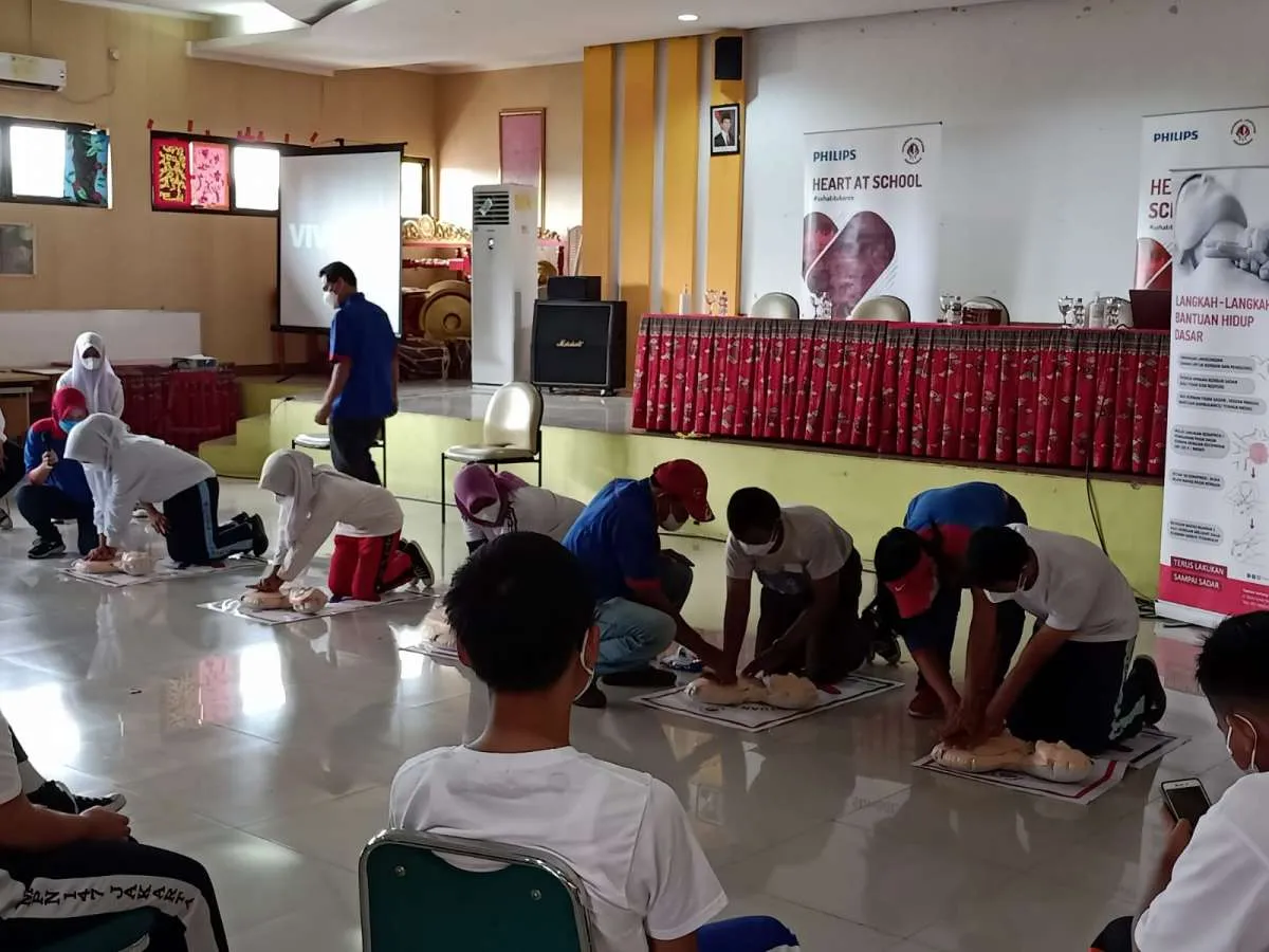 Philips Dorong Gaya Hidup Sehat Jaga Jantung Sehat & Pelatihan Bantuan Hidup Dasar