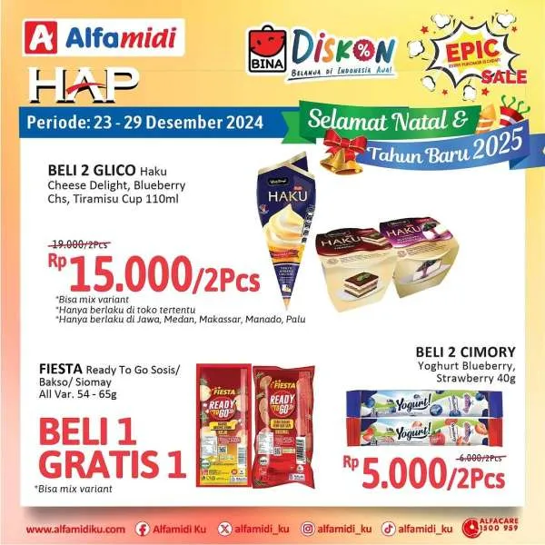 Promo Alfamidi Hemat Satu Pekan Periode 23-29 Desember 2024