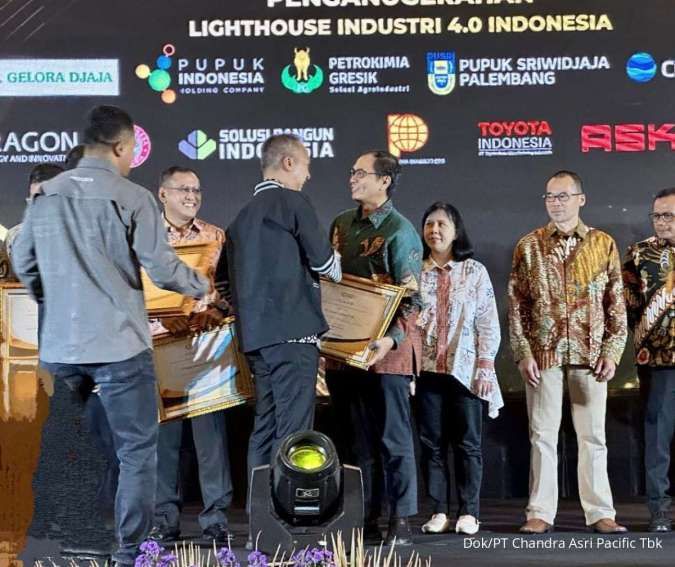 Chandra Asri Group Raih Penghargaan National Lighthouse Industry 4.0 dari Kemenperin