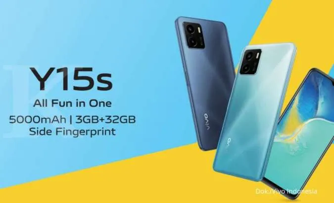 HP Vivo Terbaru Vivo Y15s Harga Mei 2025, Siap Jadi Teman Aktivitas Setiap Hari