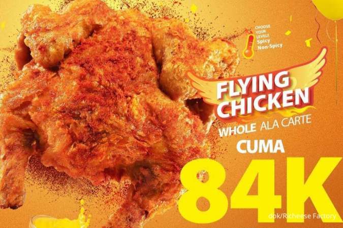 Promo Anniversary Richeese 22 Februari 2024, Beli 1 Ayam Utuh Rp 84.000