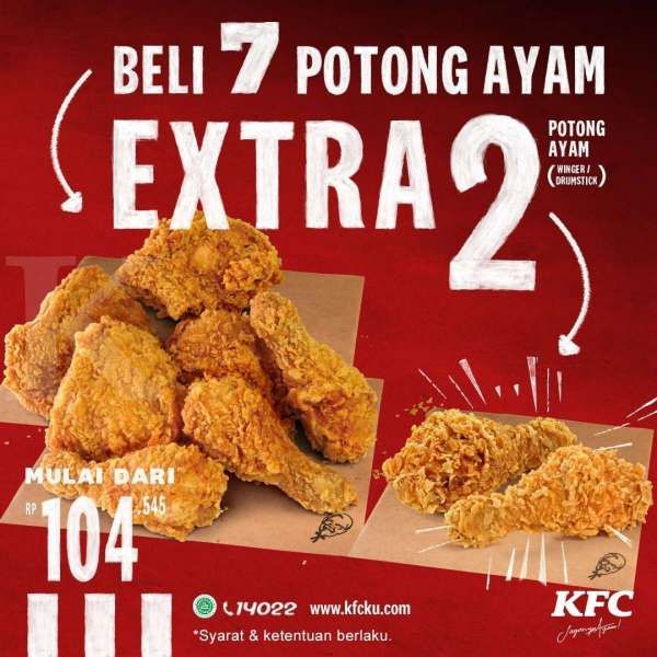 Promo KFC periode 14-20 Desember 2020